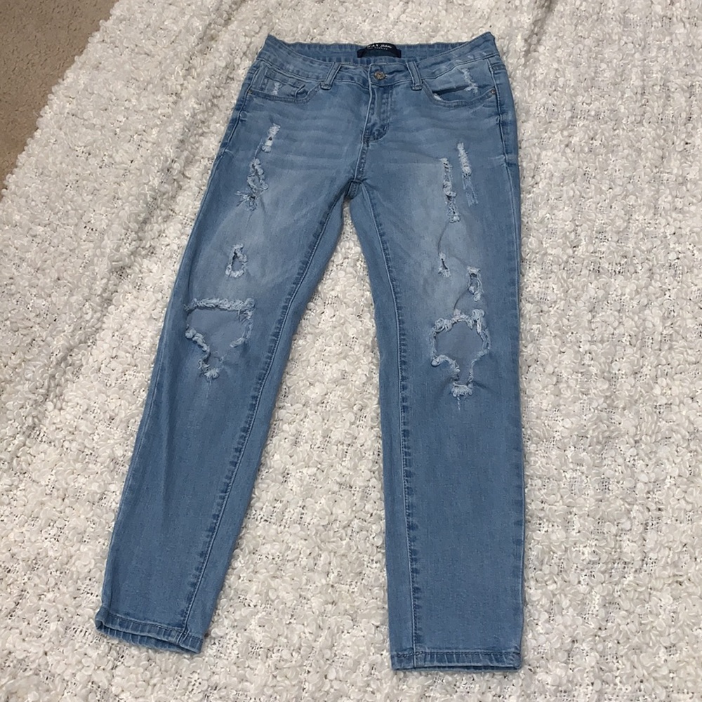 Cute ripped WAX jeans 👖